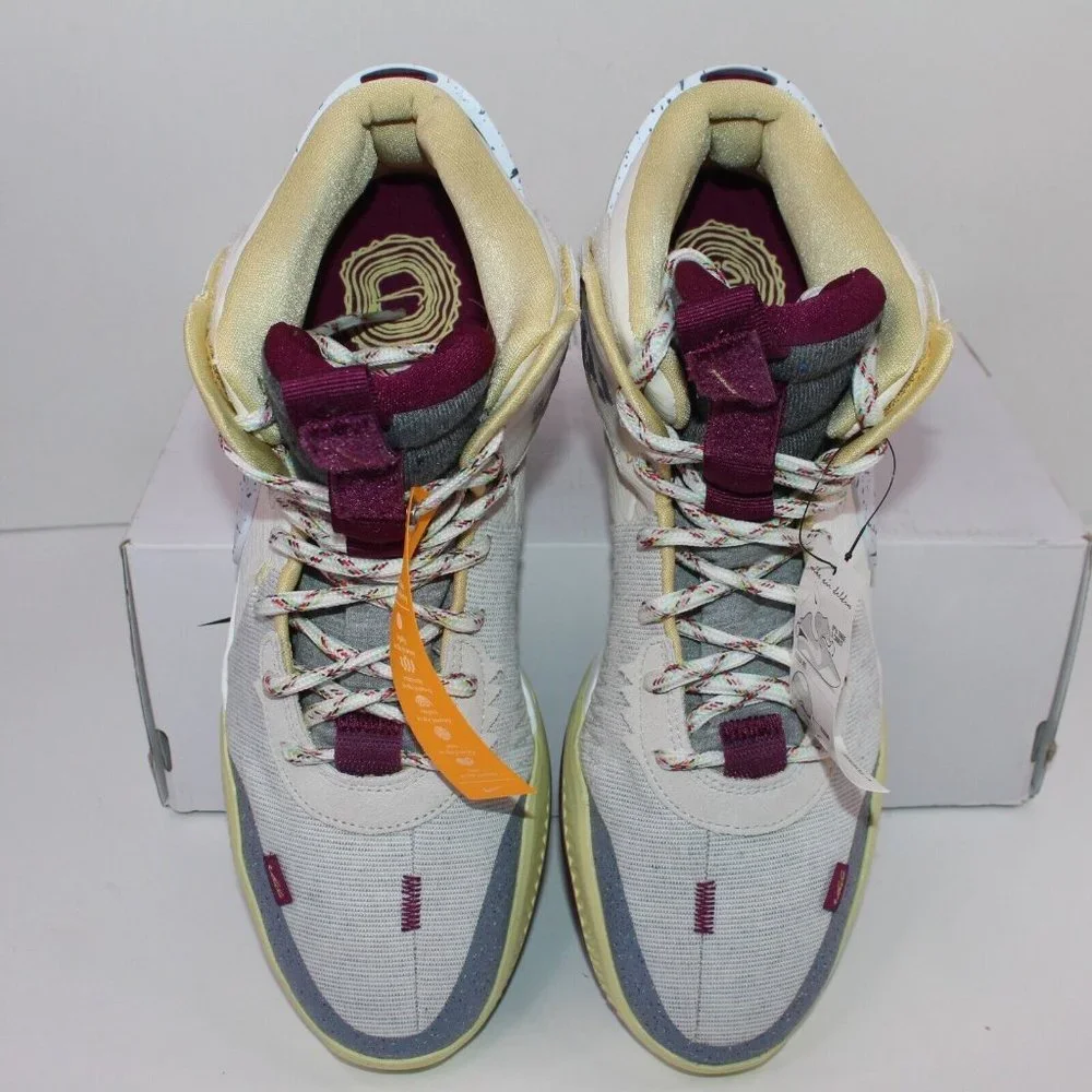 Nike Air Deldon Mid Deldon Mid Phantom/Multicolor Basketball Shoes DM4097-001 - Picture 7 of 8
